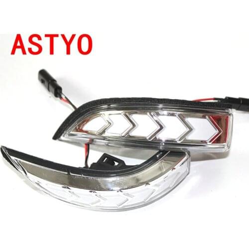 ASTYO Car LED Dynamic running water Blinker Indicator Rearview Mirror Turn Light for Toyota Camry Corolla Prius C Venz Avalon