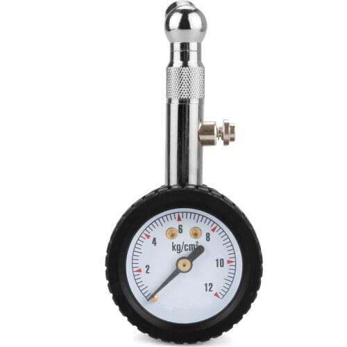 Black High Precision Tire Pressure Gauge Degree Automotive Tire Monitoring Barometer Meter Measurement Fetal Pressure Tool