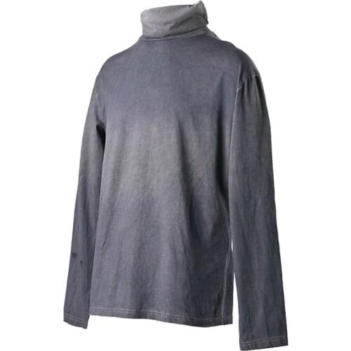 Cotton turtleneck high collar long sleeve pupil travel 2020 AW techwear ninjawear streetwear harajuku