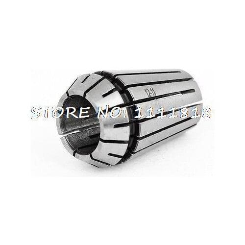 12mm Dia ER20 Tools Holding Clamping Spring Collet Socket Silver Tone