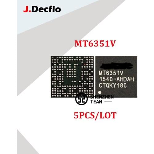 JDecflo 5Pcs/Lot PMIC MT6351V 6351V 6351 Power Supply IC For OPPO R9 MEIZU M3 NOTE MX6 TECNO SONY HTC Integrated Circuits