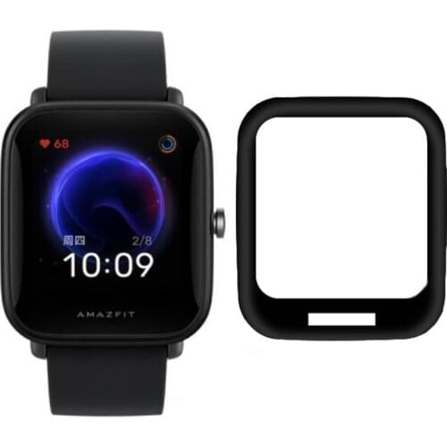 3D Curved Edge Soft Protective Film Smartwatch Full Cover Protection For Amazfit Bip U/Pro/Pop Smart Watch LCD Screen Protector