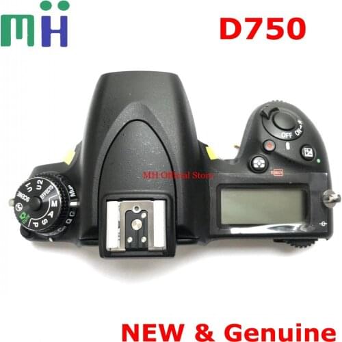 NEW For Nikon D750 Top Cover Shell Case Unit with Top Lcd Flash Board Mode Dial Power Switch Shutter Release Button Camera Part