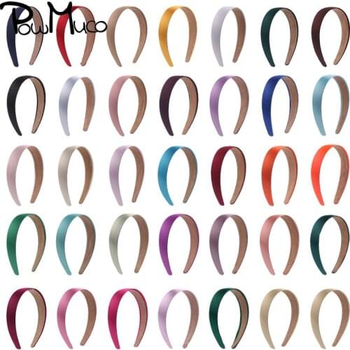 Powmuco Korean Style Toddler Solid Color Elastic Hairband Cute Princess Hair Hoop Clothing Decoration Baby Headwear Holiday Gift