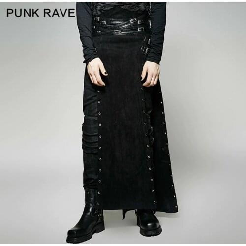 Широкие мужские брюки PUNK RAVE China At AliExpress