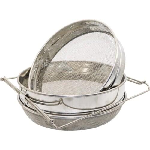 Honey filters Beekeeping Double filter 80 mesh filter Bee 100 mesh filter Honey is taken Bee Equipment Free shipping