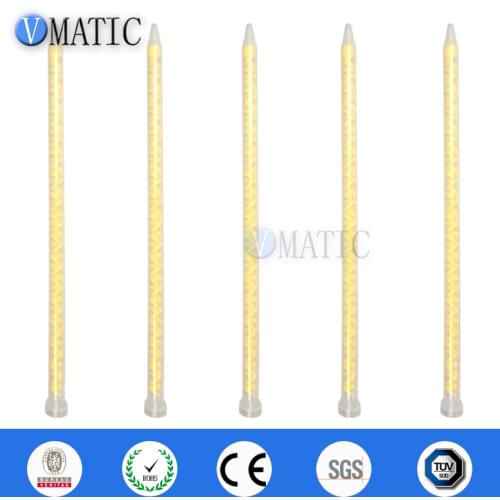 High Quality Plastic Resin Static Mixer MS10-32 Mixing Nozzles For Duo Pack Epoxies (Yellow Core)