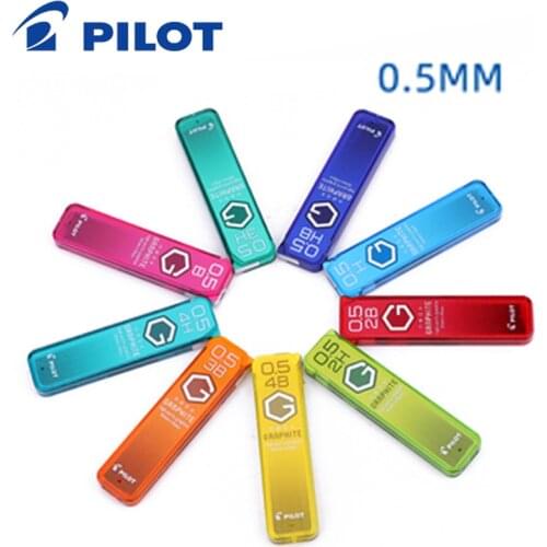 2pcs Japan PILOT neox high-purity lead core HRF5G-20 smooth and easy to break lead 0.5mm