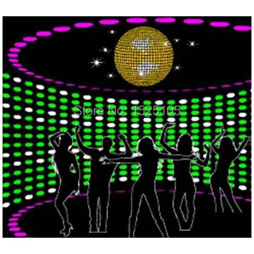 Sound active equalizer el panel el sheet el paper with 4pcs AAA battery inverter Free Shipping