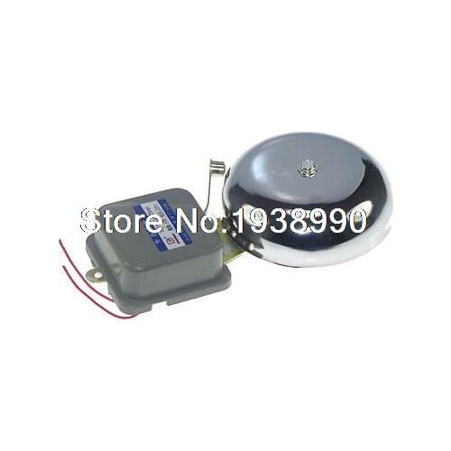 1) 150mm (6 ) Diameter External Strike Type Electric Bell AC 220V 100mA 50-60Hz