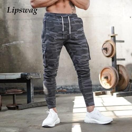 2021 New Multifunction Pockets Cargo Pants Men Spring Fashion Camouflage Pencil Pants Sport Fitness Training Jogger Trousers 3XL