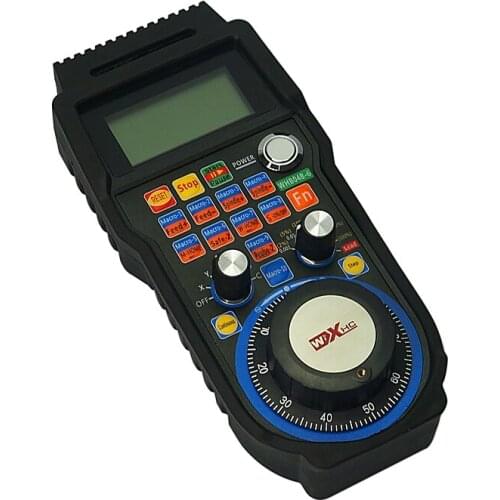 6 Axis MACH3 Ethernet Motion Control Card MK6 CNC USB Wireless Hand Wheel