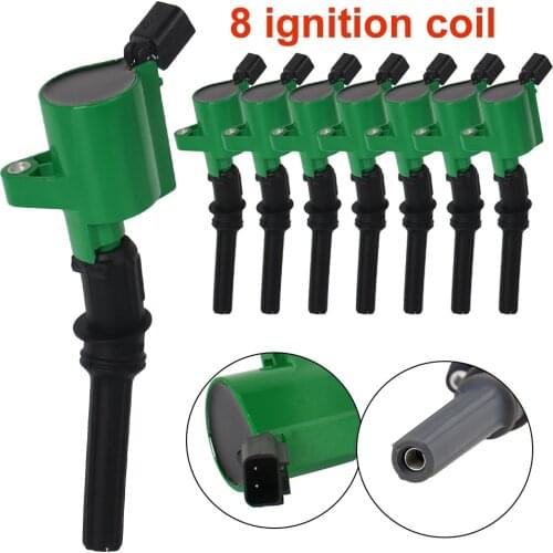8Pcs Pack Ignition Coils DG508 For Ford 4.6L 5.4L F150 Expedition 2000 2001 2002 2003 2004 High Performance Coil Car Accessories