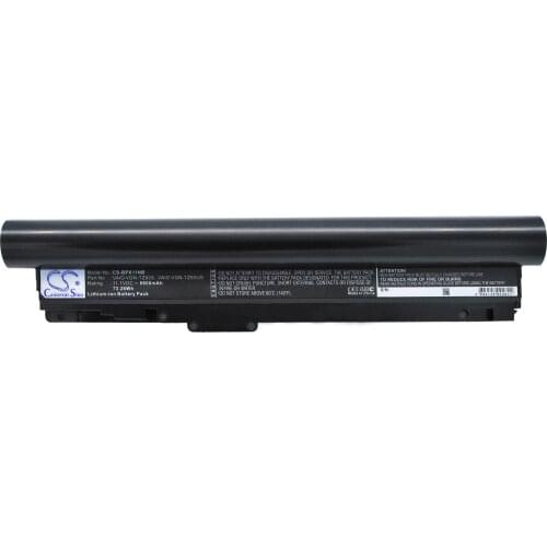 CS 6600mAh/73.26Wh battery for Sony VAIO VGN-TZ11MN/N,VAIO VGN-TZ11VN/X,VAIO VGN-TZ11XN/B,VGN-TZ93S,VGN-TZ93US