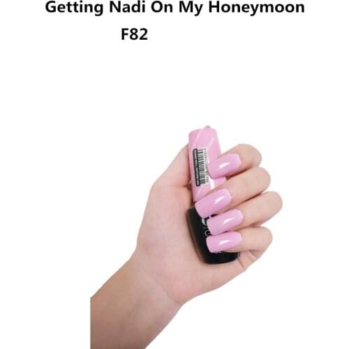 F82 Getting Nadi On My Honeymoon 15ml UV LED Gel Polish Vernis Permanent Lasting Shine Opies Nail Art (Need Lamp Dry)