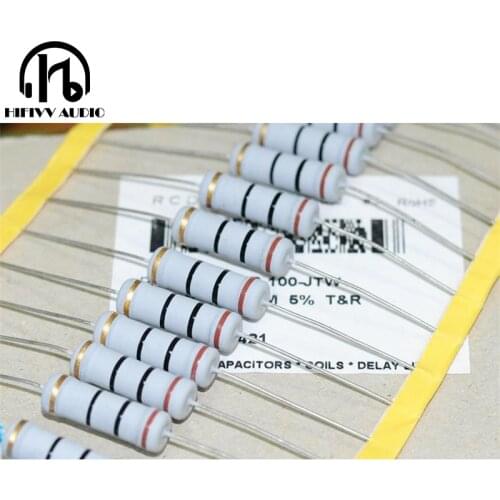 Hifi RCD RSF3B 10R 10ohm 10Ω 5% color ring resistance 5W for power tube amplifier