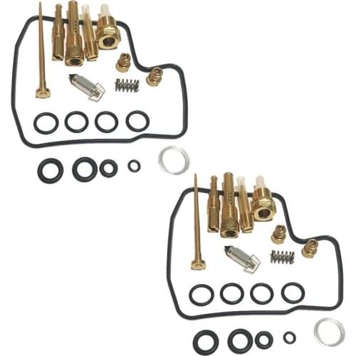 Set 2 Carburetor Carb Rebuild Kit For HONDA SHADOW 1100 VT1100 KEYSTER 0201-005 Carburador Rebuild Replacement Parts