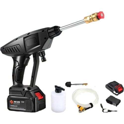 New15000mAh 30BAR Wireless Car Washer High Pressure Car Wash Water Gun Portable High Pressure Washer Foam for Makita 18V Battery