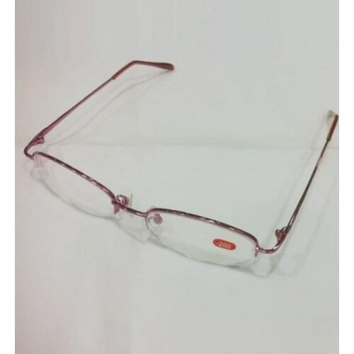 Women Round Retro Full Frame Metal Myopia Glasses Wine Red Resin Lenses Nearsighted Mirror -2.0 2.5 4.0 6.0 M14