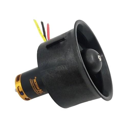 64mm EDF All Set QF2822 4300KV Motor with 5 Blades Ducted Fan for RC Airplane QX-Motor Brand Original Factory