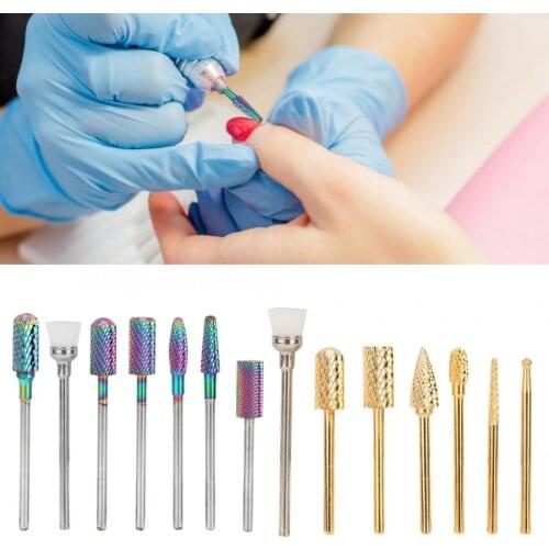 7pcs Professional Nail Art Grinding Head Dead Skin Removal Nail Sanding Polishing Head Nail Grinding Head Nail Accessories
