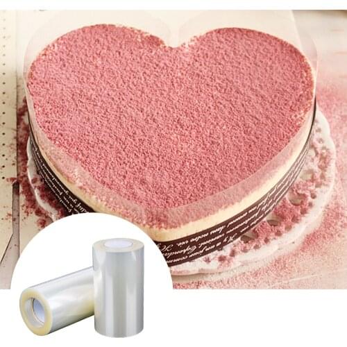 8cm 10cm Transparent Clear Mousse Surrounding Edge Wrapping Tape Baking Cake Dessert Collar DIY Cake Decorating Tools