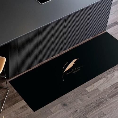 Alfombra Salón American Kitchen Absorbent Floor Mat Oil Absorption Dirt Non-Slip Easy Cleaning Door Bedroom Boor Bedside Carpet