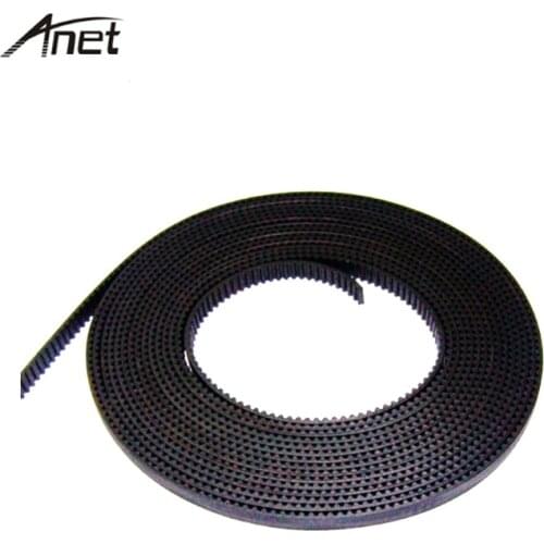 Anet 10pcs/lot 1.7m GT2 Timing Belt 6mm Width Fiber Reinforced Rubber Timing Belt For Reprap Prusa i3 A8 A6 3D Printer