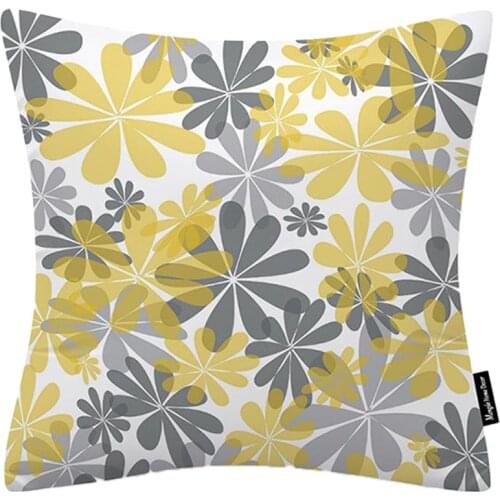 18''Retro Flower Pillow Case Sofa Throw Cushion Cover Velvet Home Decor