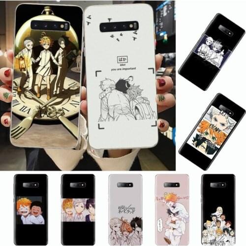 The Promised Neverland anime high quality Phone Case coque For Samsung Galaxy S5 S6 S7 S8 S9 S10 S10e S20 edge plus lite