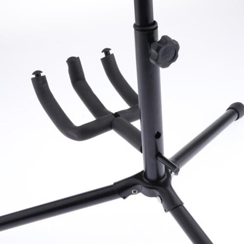 Chinese Violin Erhu Holder Stand 3 Legs Foldable Bracket Musical Instrument