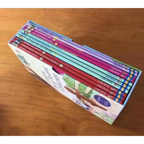 5-12 year Childrens English story book Usboren Young english picture book help child be reader early education book 10pc/set