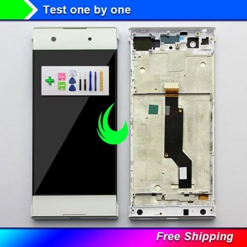 Original Display For Sony Xperia XA1 G3121 G3123 G3125 G3112 G3116 LCD Touch Screen Digitizer Assembly + Frame For SONY XA1 LCD