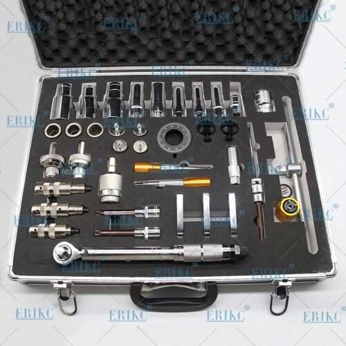ERIKC High Quality Common Rail Injector Assy Disassemble Tools Diesel Injector Nozzle Dismounting Tool kits E1024001