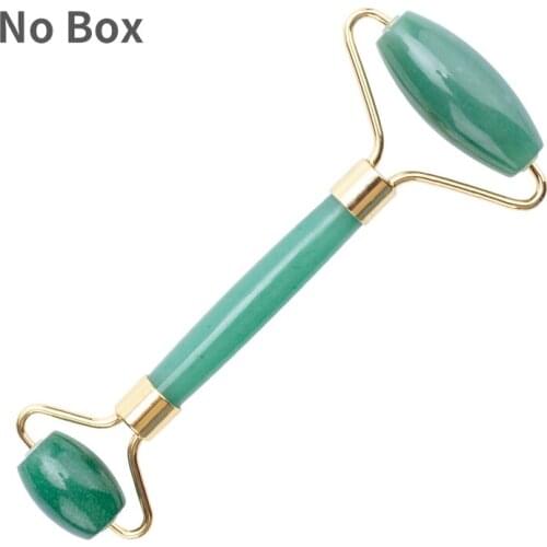 Guasha Massage Natural Jade Roller Facial Massager Back Leg Eye Hand Massager Slimming Face Massage Gouache Scraper for Face