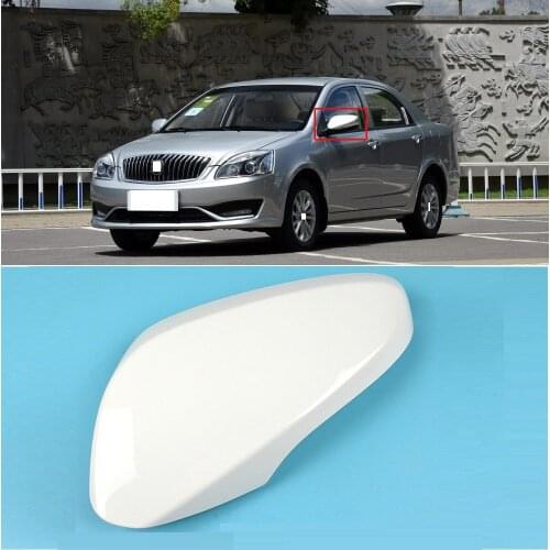 CAPQX For Geely Vision GC7 2014 2015 2016 2017 Outer Rearview Mirror Cover Cap Side Mirror Housing Lid Shell Trim Hood