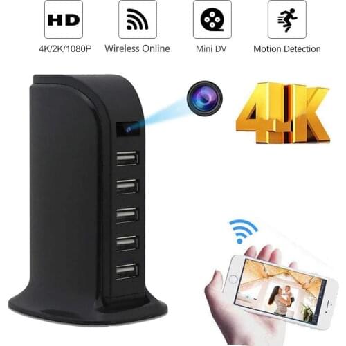New HD 4K USB Wifi Mini Camera Oculta Charger 1080P Surveillance Motion Detcect Micro DVR Loop Recorder Small Home Security Cam