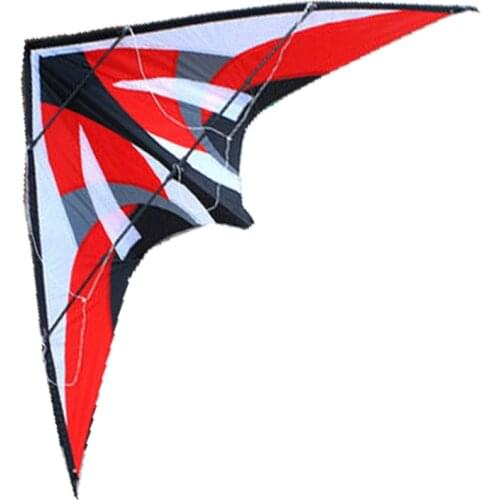 NEW Outdoor Fun Sports 1.8m Dual Line Stunt Kite With Handle And Line Good Flying Factory Outlet