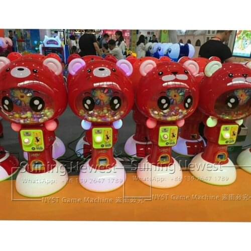 European Like NYST Amusement Park Equipment Coin Operated Mini Arcade Game Machine Capsule Toys Vending Machine