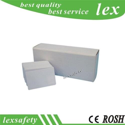 Wholesale 100PCS EM4305 ISO11785 PVC 125khz White Blank RFID Card