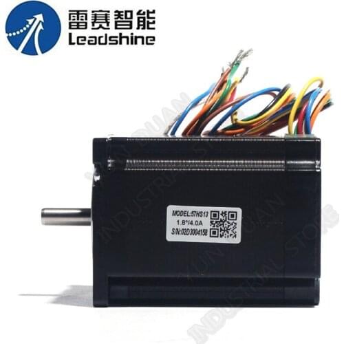 Original Leadshine 57mm NEMA23 2Phase 57HS13 1.3Nm 185Oz.in 2.8A 8Lead 6.35mm shaft Hybrid Stepper Motor Adapt DM542 DM556