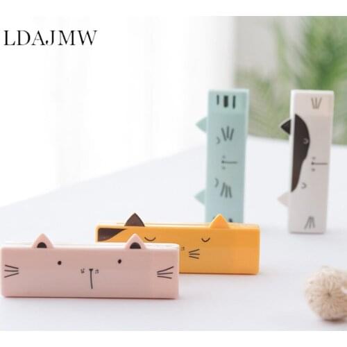 Foldable Lint Roller Portable Laundry Cleaning Drum Cartoon Animal Sticky Hair Device Reusable Household Items