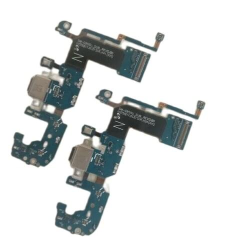 30Pcs Charger Charging Connector Usb Dock Port Flex Cable Replacement For Samsung S8 G950F G950U /S8 Plus G955F / G955U Ribbon