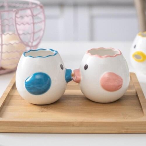 Egg Separator Cute Cartoon Style Chicken Shape Mini Egg White Separator for Kitchen Egg Tools товары для кухни