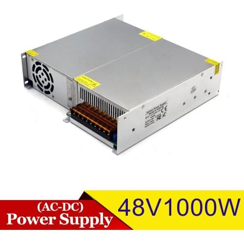 1000W 20.8A 48V Switching Power Supply Transformer 110V 220V AC DC48V SMPS for LED Light CNC Router 3D Printer Stepper Motor