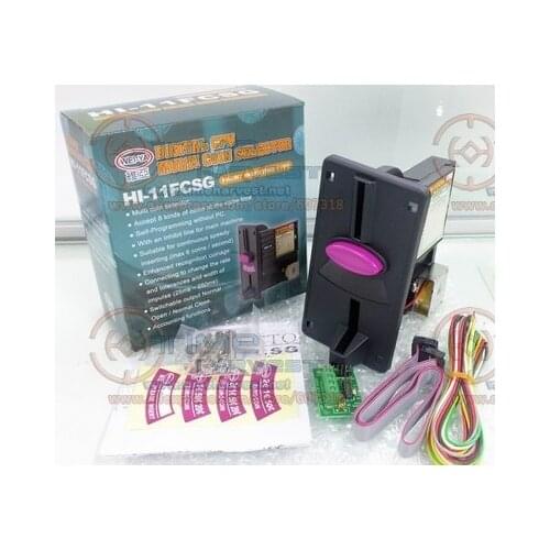 2pcs Multi-Coin selector Coin acceptor specially designed the parameters extensive use for condom vending/ snack vending machine