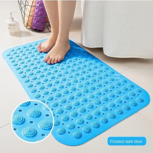 2020 bathroom non-slip mat PVC tasteless massage bathroom non-slip mat carpet with suction cup floor mat Shower Mat