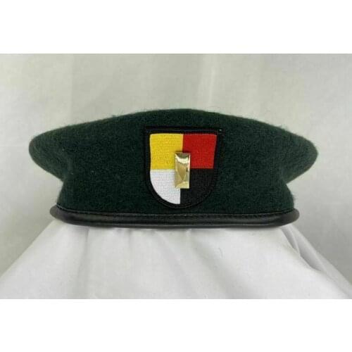 US Army 3th Special Forces Group Green Beret Second Lieutenant Officer Rank Hat