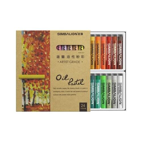 Simbalion Art Painting 60 color Heavy Oil Pastel Oil Painting Stick Fine Art Painting Crayon