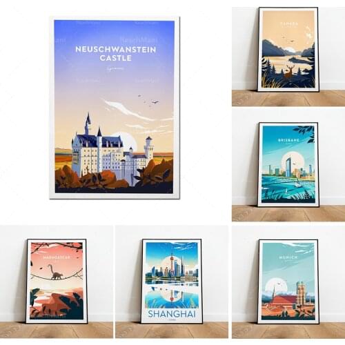 Kootenay National Park-Canada Tourism Printing Tourism City Animation Poster Germany, Vietnam Philippines-Mayong Mountain Touris